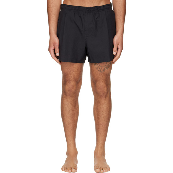  Our Legacy Black Boxer Swim Shorts 
