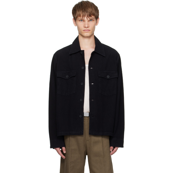 Our Legacy Black Evening Coach Jacket 