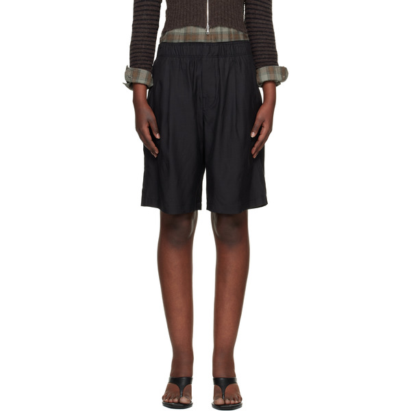  Our Legacy Black Leisure Shorts 