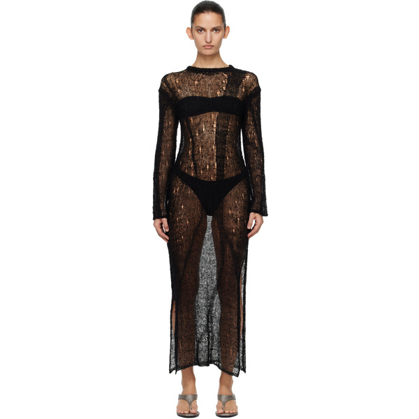 Our Legacy Black Tower Maxi Dress 