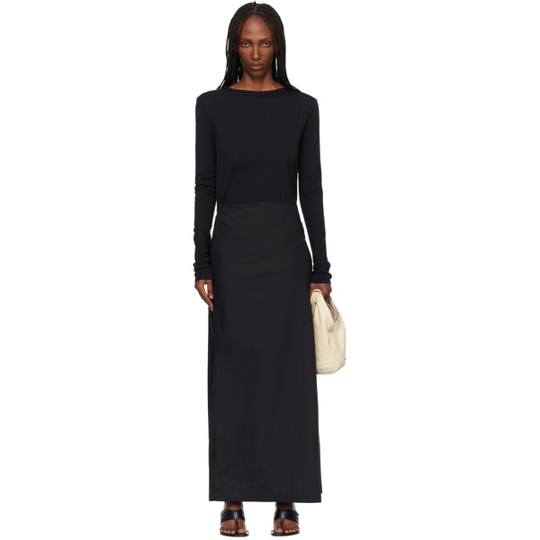  Our Legacy Black Twisted Maxi Dress 