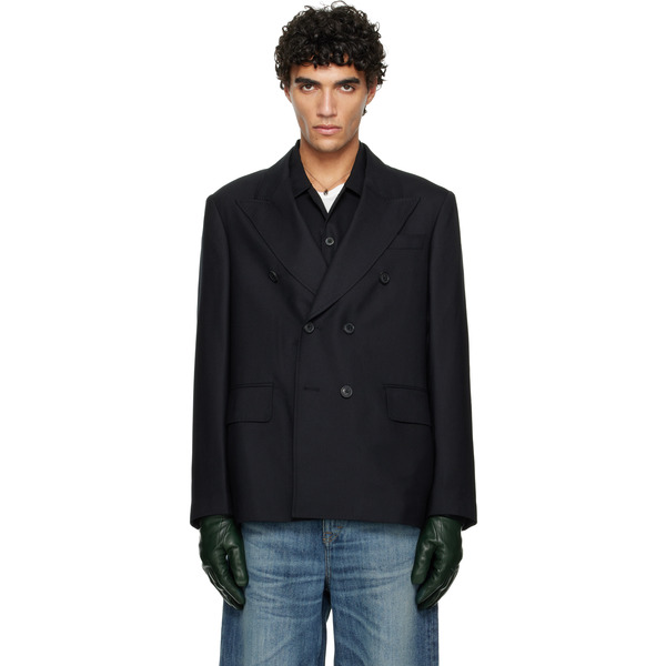  Our Legacy Black Unconstructed Db Blazer 