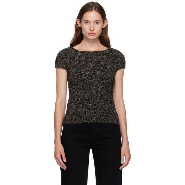  Our Legacy Brown Sculpt Top 