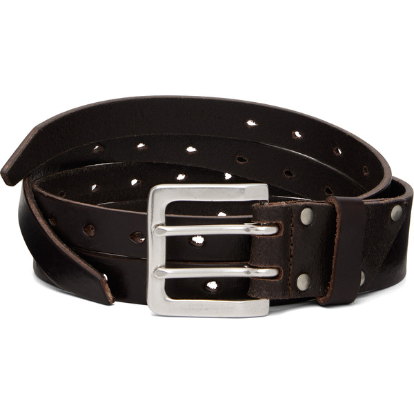  Our Legacy Brown Split Belt 