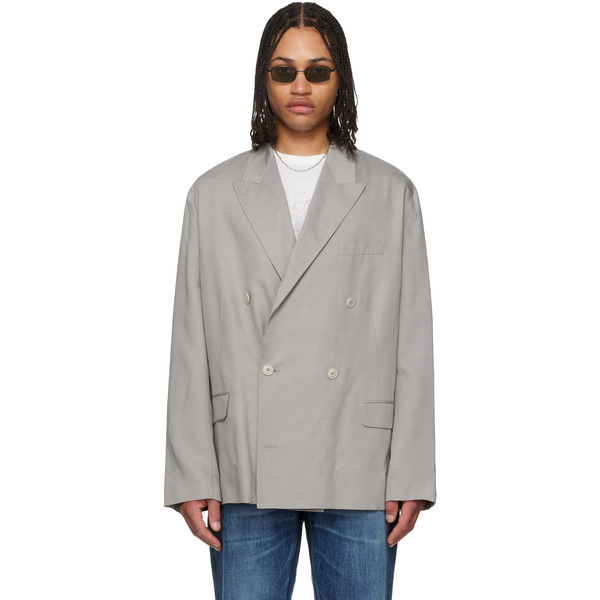  Our Legacy Gray Halt Blazer 