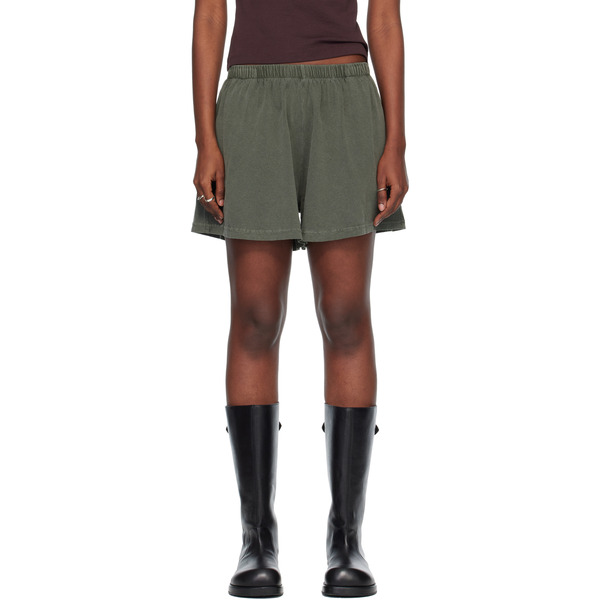  Our Legacy Khaki Gored Shorts 