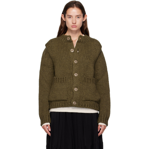  Our Legacy Khaki Over Cardigan 