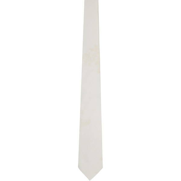  Our Legacy Off-white Embroidered Tie 