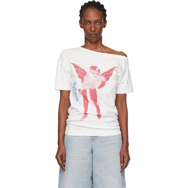  Our Legacy Off-white Slant T-shirt 
