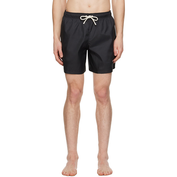  Palm Angels Black Classic Swim Shorts 