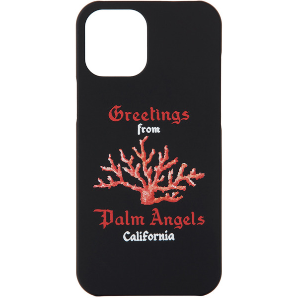  Palm Angels Black Coral Iphone 12 Pro Max Case 