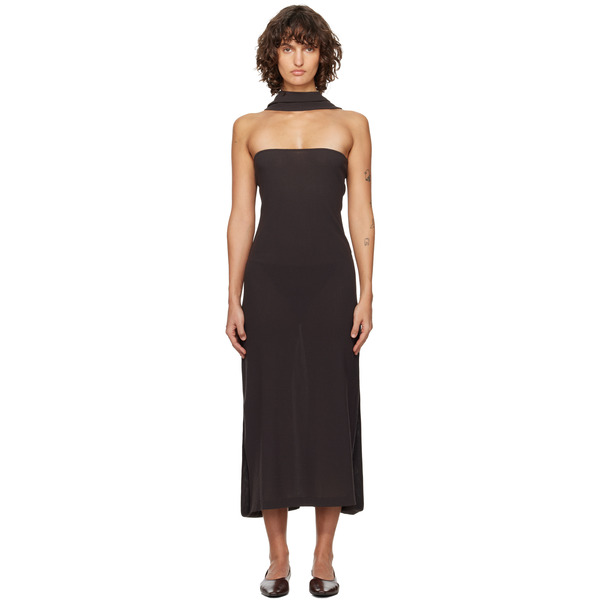  Paloma Wool Brown Alberch Maxi Dress 