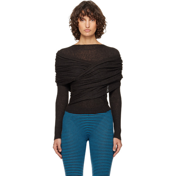  Paloma Wool Brown Elio Sweater 