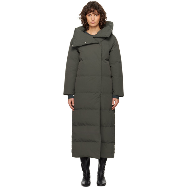  Paloma Wool Khaki Long Pruit Down Coat 