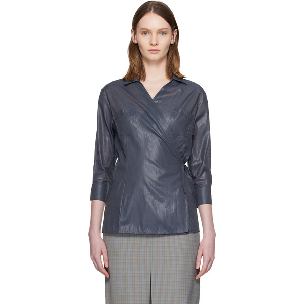  Paloma Wool Navy Ricer Shirt 