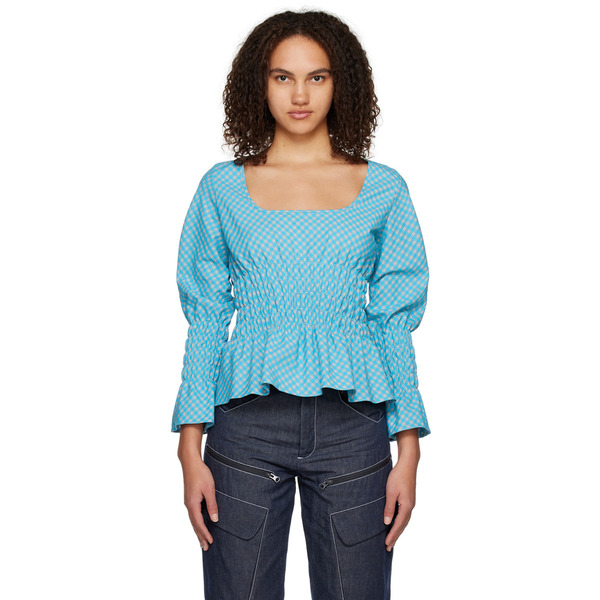  Paria /farzaneh Blue Bubblegum Blouse 