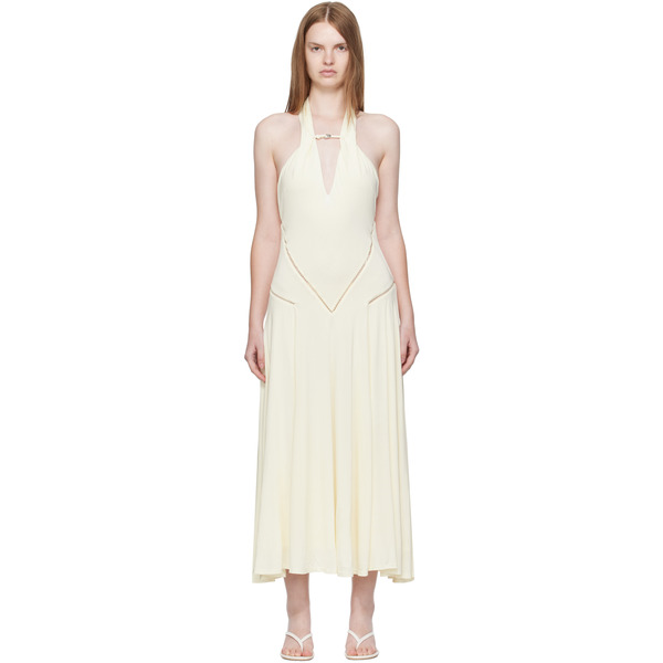  Paris Georgia Off-white Ken Maxi Dress 