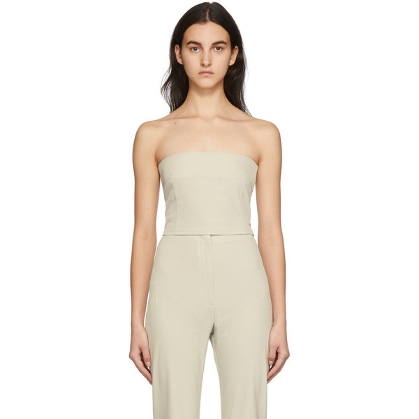  Paris Georgia Taupe Audrey Tank Top 