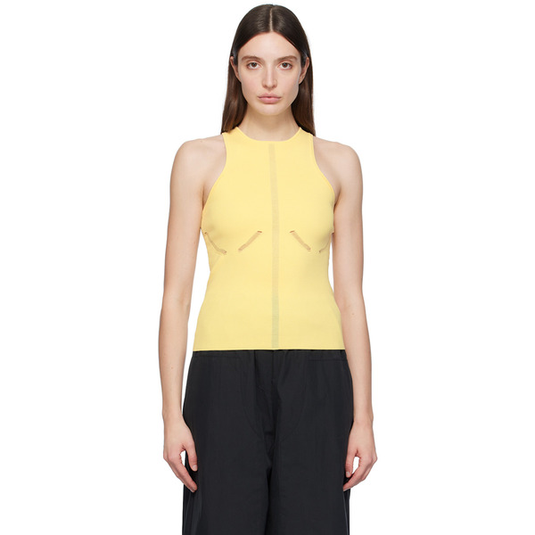  Paris Georgia Yellow Mia Tank Top 
