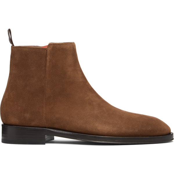  Paul Smith Brown Suede 'bronson' Boots 
