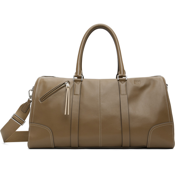  Paul Smith Taupe Duffle Crossbody Bag 