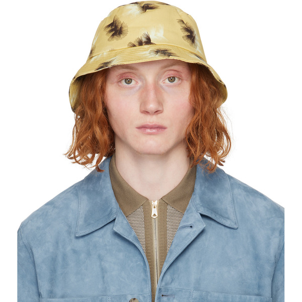  Paul Smith Yellow Sunflare Bucket Hat 