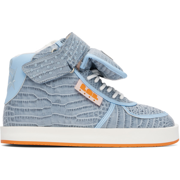  Pdf Blue Stella High Croc Sneakers 