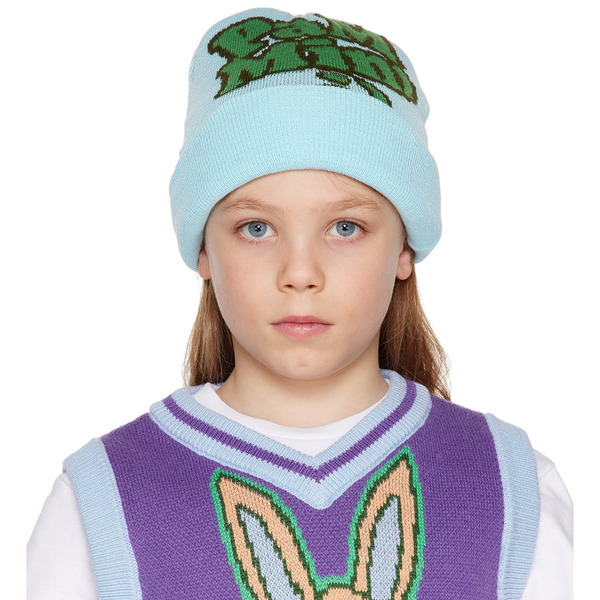  Perks And Mini Ssense Exclusive Kids Blue Beanie 