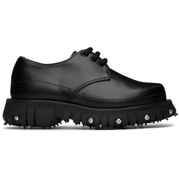  Phileo Kids Black Lace-up Derbys 