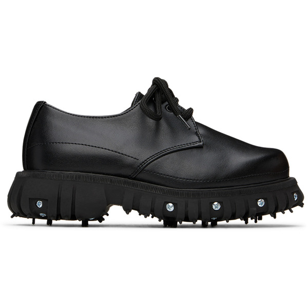  Phileo Kids Black Lace-up Derbys 