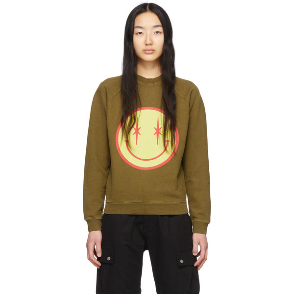  Phipps Ssense Exclusive Green Organic Cotton Sweatshirt 