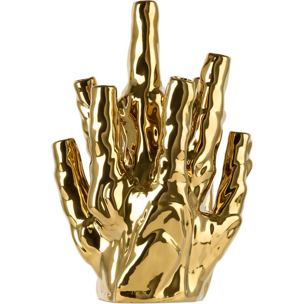  Polspotten Gold Coral 10-tulips Vase 