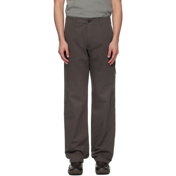  Post Archive Faction (paf) Brown Archive Stream Trousers 