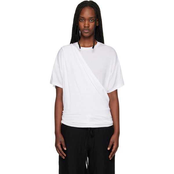  Post Archive Faction (paf) White Drifter T-shirt 