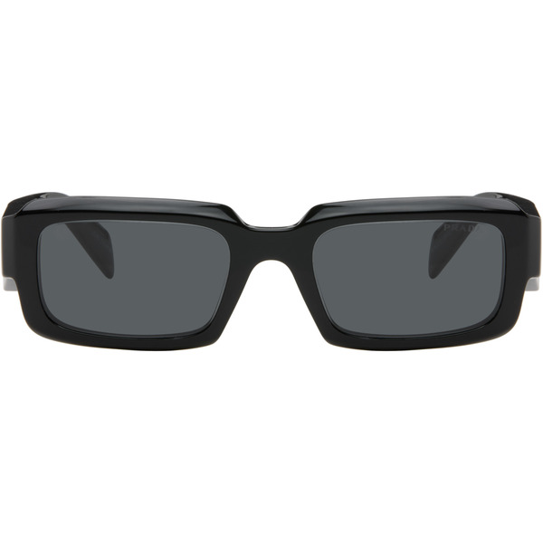  Prada Eyewear Black 'prada Symbole' Sunglasses 