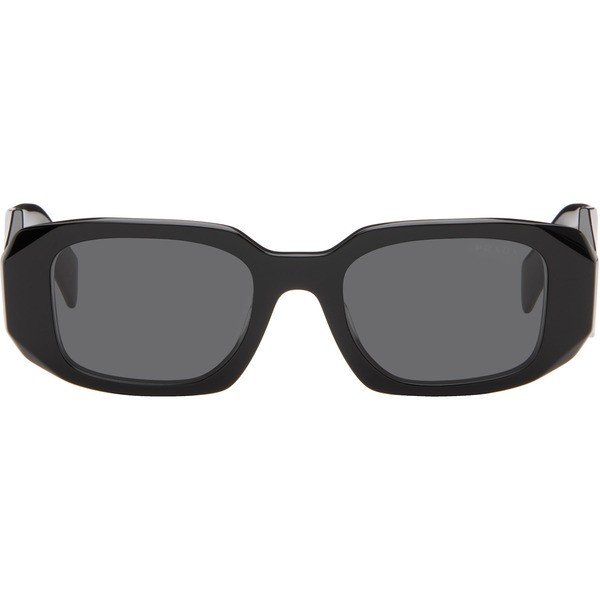  Prada Eyewear Black 'prada Symbole' Sunglasses 