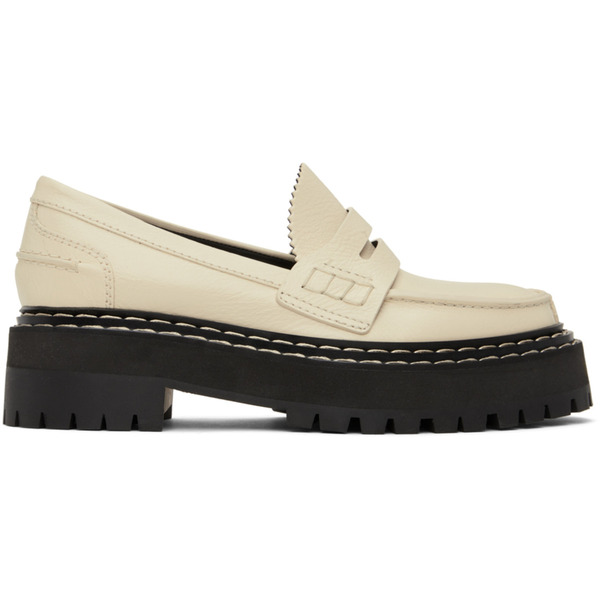 Proenza Schouler Off-white Lug Sole Platform Loafers 