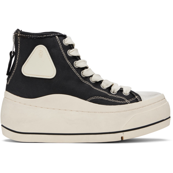 R13 Black Kurt High Top Sneakers 