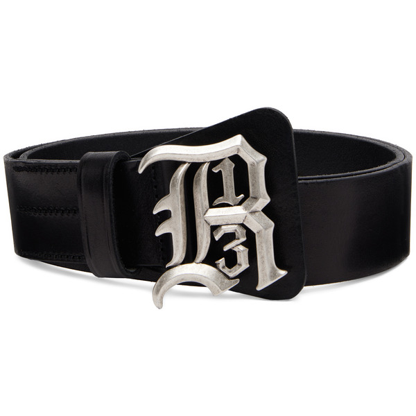  R13 Black R13 Logo Buckle Belt 