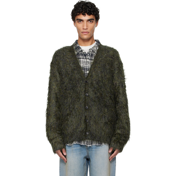  R13 Khaki Boyfriend Cardigan 