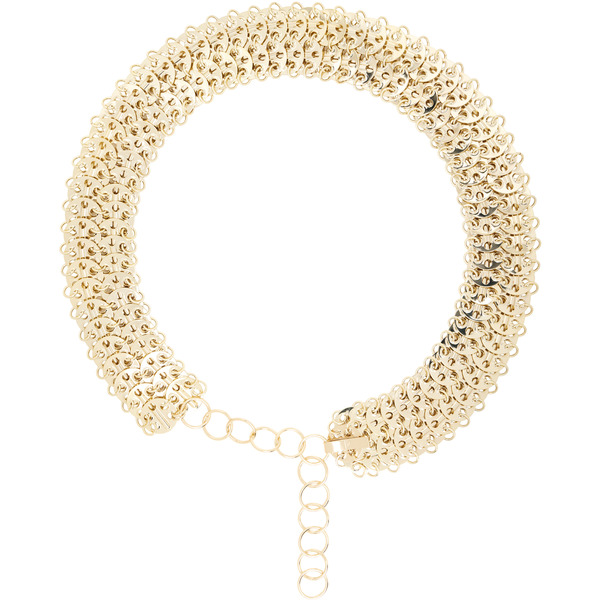  Rabanne Gold Jewel Belt 