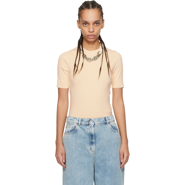  Rabanne Off-white Chain T-shirt 