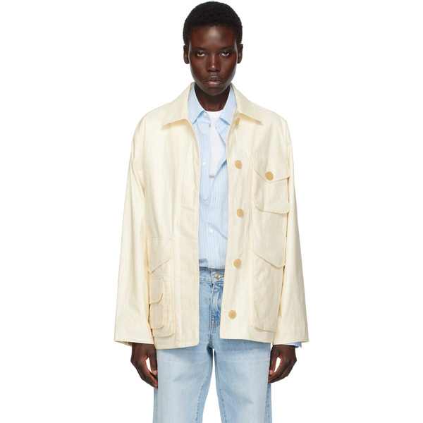  Rag & Bone Beige Aston Field Jacket 