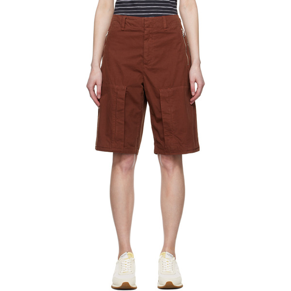  Rag & Bone Burgundy Kai Shorts 