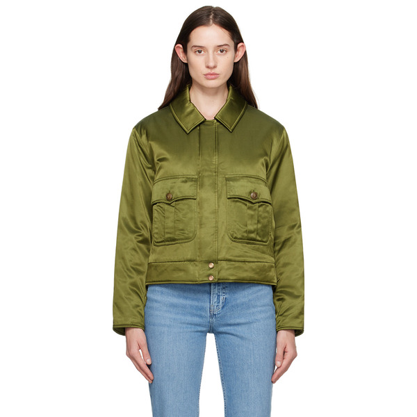  Rag & Bone Green Colton Jacket 
