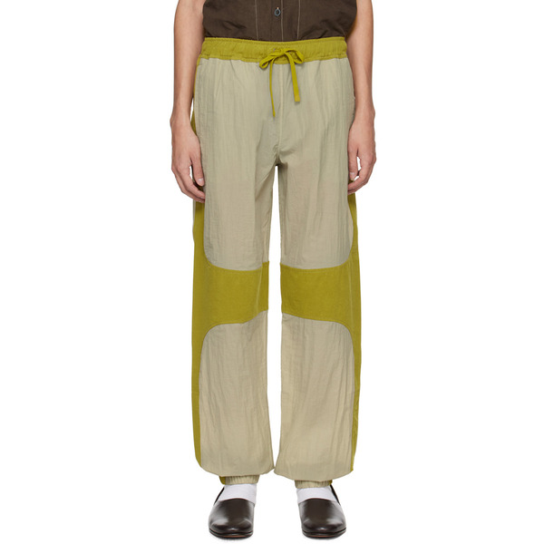  Ranra Gray & Khaki Is Trousers 