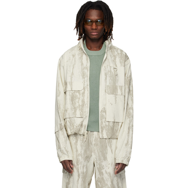  Rcos Beige & Gray Sierra Jacket 