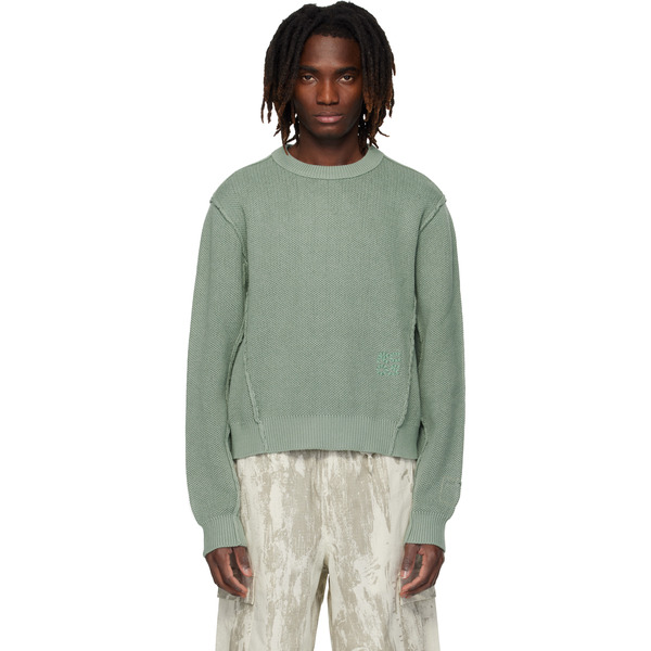  Rcos Green Sequoia Knit Sweater 