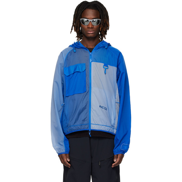  Rcos Navy Griffith Running Jacket 