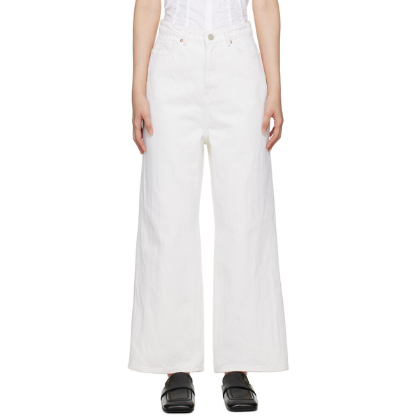  Recto Off-white Wide Jeans 